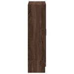 vidaXL Bibliothèque chêne marron 82 5x30 5x115 cm bois d'ingénierie