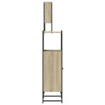 vidaXL Ensemble de meubles de salle de bain 3 Pièces chêne sonoma