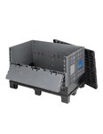 (caisse pal. Pliante helium 528) caisse -palette plastique pliante hélium l