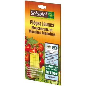 SOLABIOL SOPIJAUN Pieges Jaunes - Moucherons Et Mouches Blanches