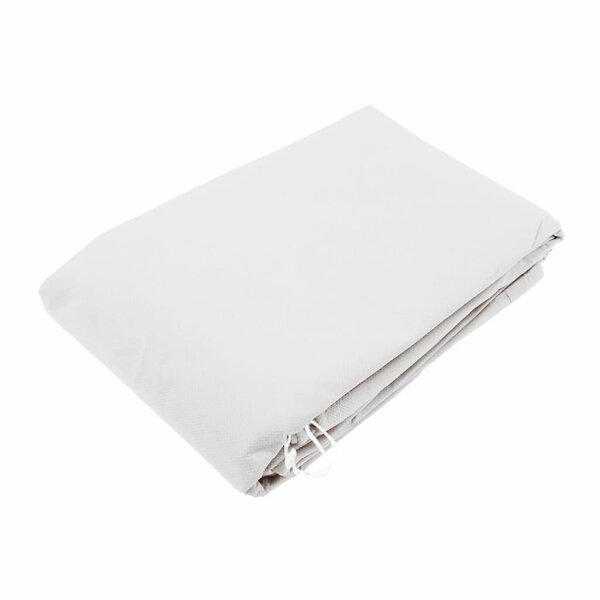Nature Couverture d'hiver avec fermeture 70 g/m² Blanc 1 5x1 5x2 m