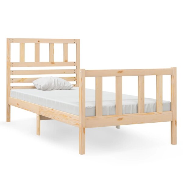 vidaXL Cadre de lit sans matelas bois massif