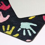 Tapis pour chambre Enfant 120 x 160 cm - Noir