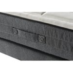 Sommier + matelas ferme à mémoire de forme 5 zones 140 x 190 x 28 cm