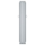 vidaXL Auvent latéral rétractable Crème 140 x 1000 cm