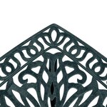 vidaXL Table de jardin vert 53x53x53 cm aluminium coulé