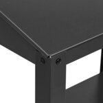 vidaXL Support pour plantes anthracite 75 5x54 5x100cm acier galvanisé