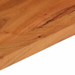 vidaXL Dessus de table 60x60x2 5 cm carré bois massif d'acacia