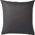 2 taies d'oreiller carrées - 65 x 65 cm - Blanc