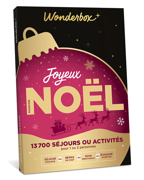 Coffret cadeau - WONDERBOX - Joyeux Noël Passion