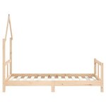 vidaXL Cadre de lit pour enfant 80x160 cm bois de pin massif