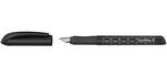 Stylo Plume Easy Grip Pte Acier Moyenne Argent / Noir SCHNEIDER