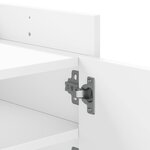 vidaXL Meuble TV Blanc 100x35x40 cm Bois d'ingénierie