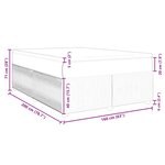 vidaXL Sommier à lattes de lit et matelas Vert foncé 160x200cm Velours