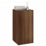 vidaXL Meuble TV Chêne marron 30 5x30x60 cm Bois d'ingénierie