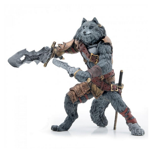 PAPO - 36029 - Figurine Mutant Loup en PVC de Haute Qualité
