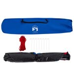 vidaXL Tente de plage 2 personnes libération rapide imperméable