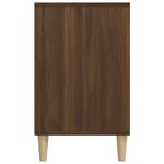 vidaXL Armoire à chaussures Chêne marron 102x36x60cm Bois d'ingénierie