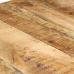 vidaXL Table de salle à manger 200x100x76 cm Bois de manguier solide