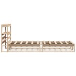 vidaXL Cadre de lit sans matelas 90x190 cm bois de pin massif