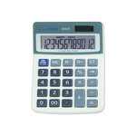 Calculatrice bleue 12 chiffres
