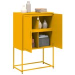 vidaXL Meuble TV anthracite 68x39x60 5 cm acier
