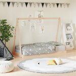 vidaXL Cadre de lit pour enfant 80x160 cm bois de pin massif
