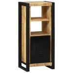 vidaXL Cabinet de salle de bain 40x30x90 cm Bois Massif Brut en Manguier
