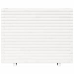 vidaXL Jardinière blanc 90x60x72 5 cm bois de pin massif
