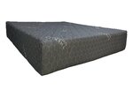 Matelas mousse 160 x 200 x 25 cm - Gris