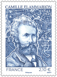 Timbre - Camille Flammarion - Lettre Internationale