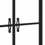 vidaXL Porte de douche ESG transparent (78-81)x190 cm