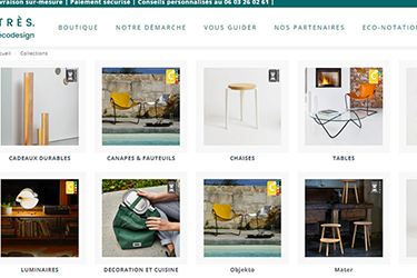 Très.ecodesign invente l&apos;éco-score de l&apos;ameublement