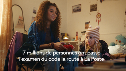 7 millions de jeunes ont passé l&apos;examen du code de la route à La Poste