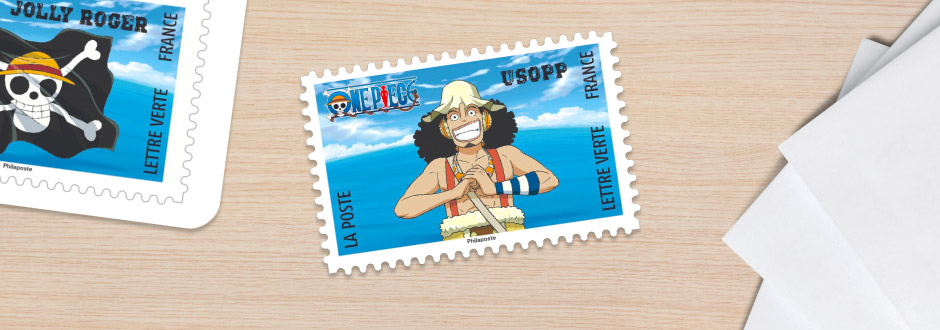 One Piece : un timbre d’Usopp