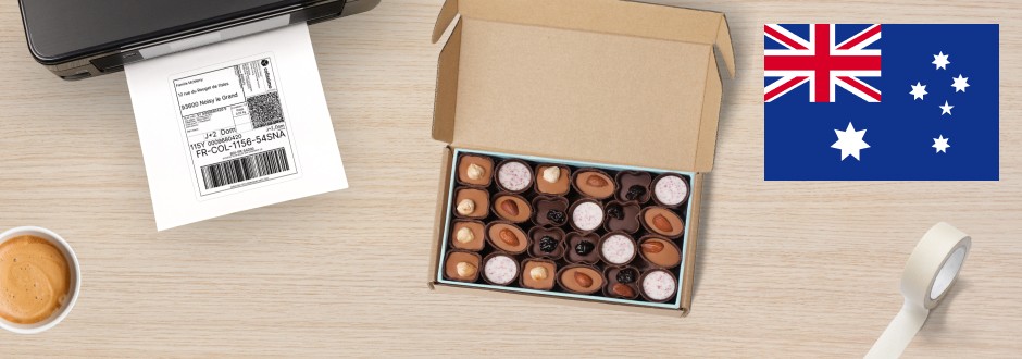 envoi chocolat australie
