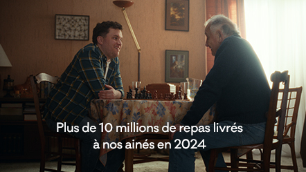 Plus de 10 millions de repas livrés à nos ainés en 2024