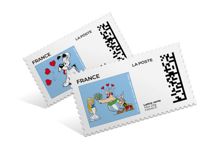 Imprimez vos timbres Astérix