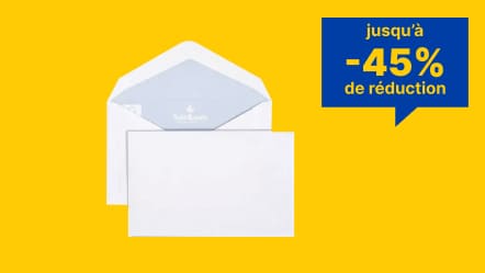 Enveloppes et emballages jusqu&apos;à -45% de réduction