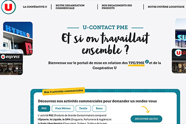 Système U lance un portail pour attirer des TPE-PME