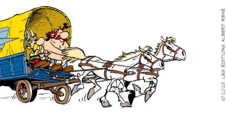 Astérix : Timbres, Colis et timbres à imprimer